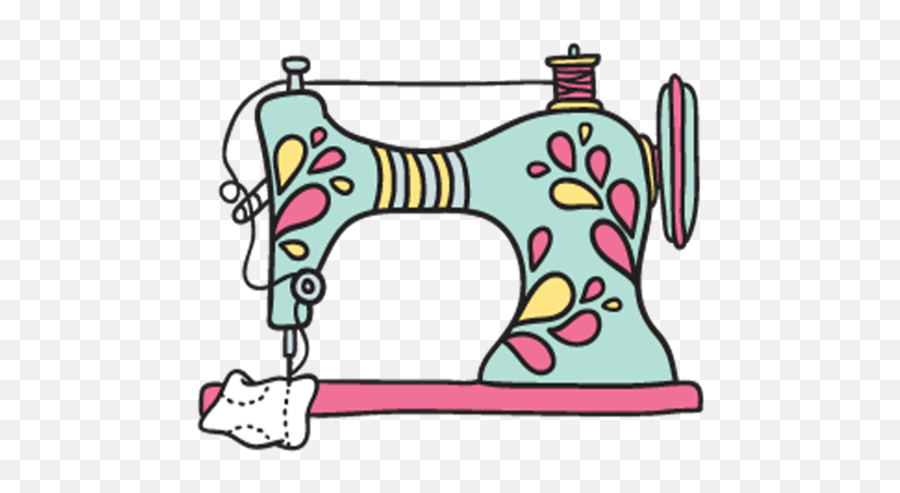 Sewing Machines Clip Art - Transparent Background Sewing Machine Clip Art Emoji,Sewing Machine Clipart