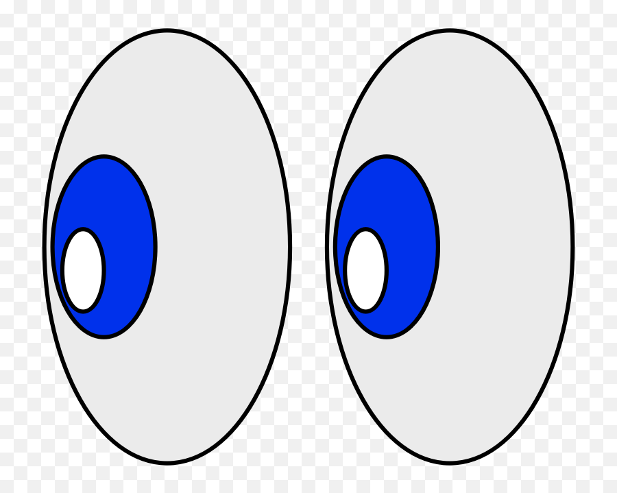 Emoji Eyes - Openclipart Dot,Eyes Emoji Png