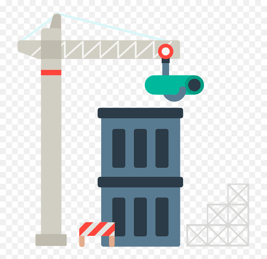 Building Construction Emoji Clipart Free Download - Building Construction Emoji,Construction Clipart