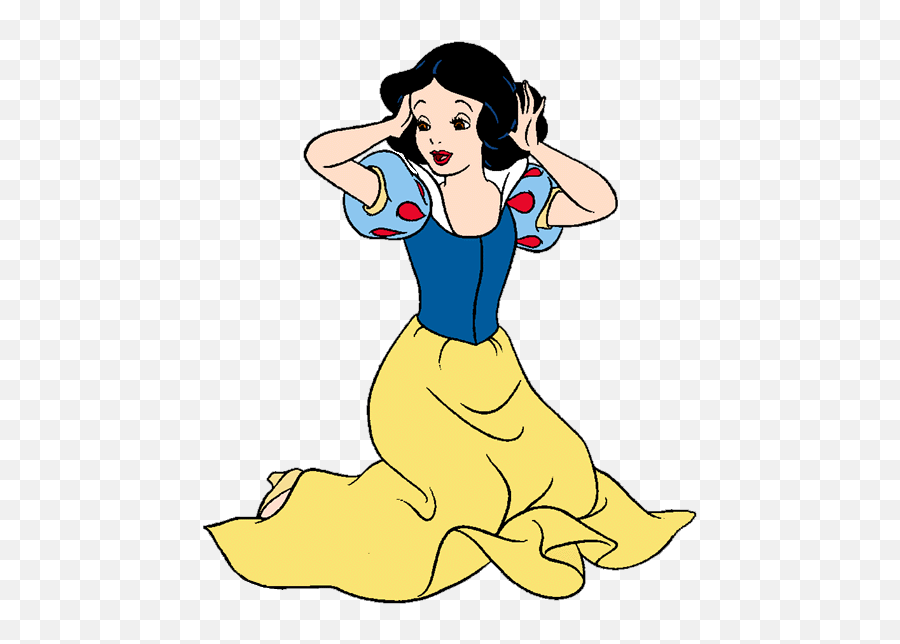 Disney Snow White Clip - Disney Snow White And Charming Clipart Emoji,Snow White Clipart
