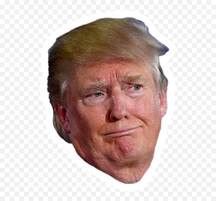 Download Funny United Trump Face States - Trump Face Transparent Background Png Emoji,Trump Png