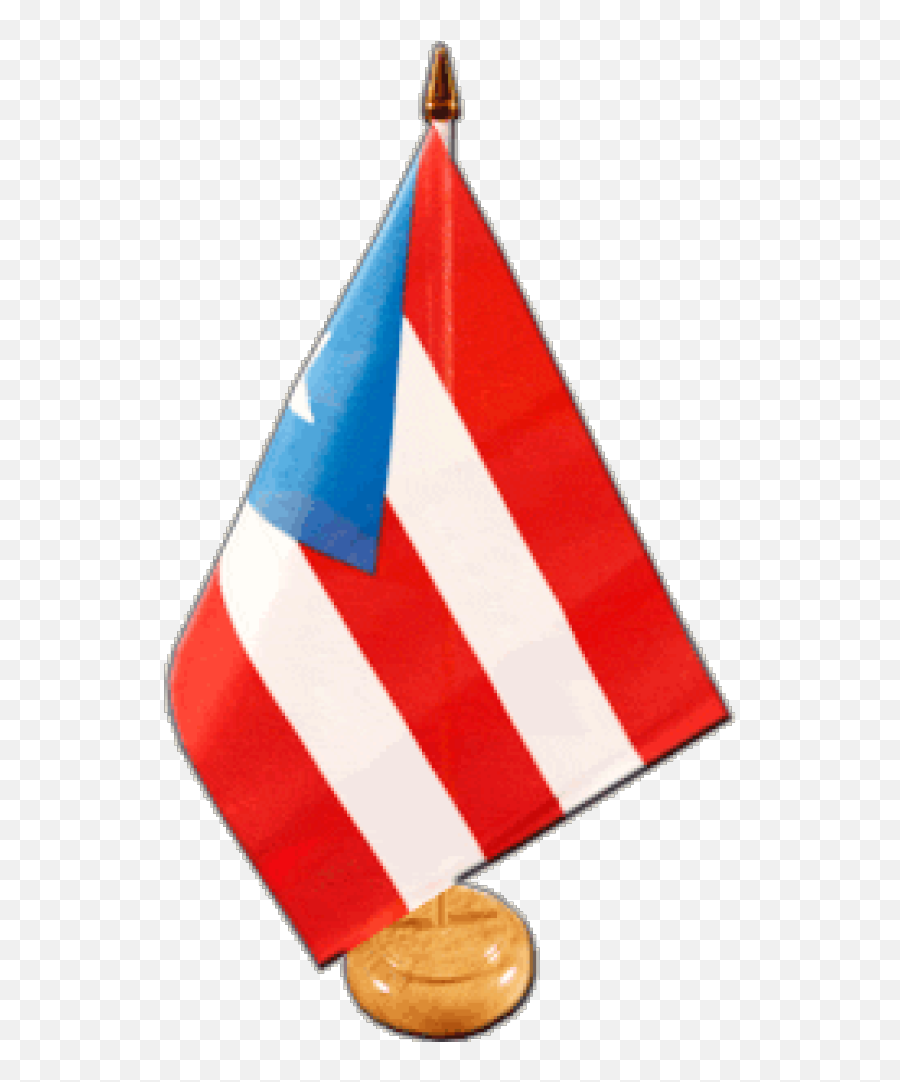 Usa Puerto Rico Table Flag - Flag Hd Png Download Full Emoji,Puerto Rican Flag Png