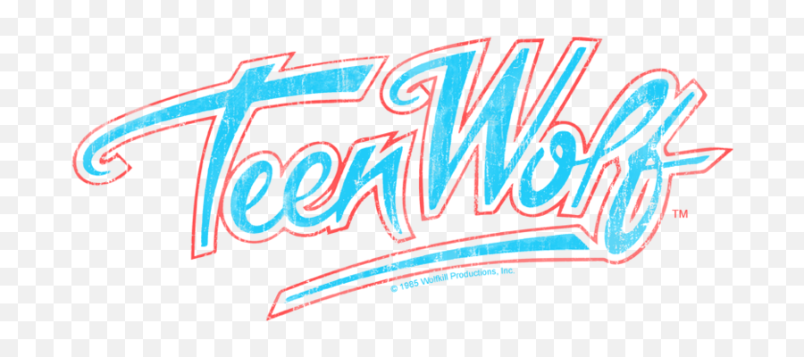 Teen Wolf Mens Neon Logo Tank Top Shirts Tank Tops - Teen Wolf Emoji,Neon Logo