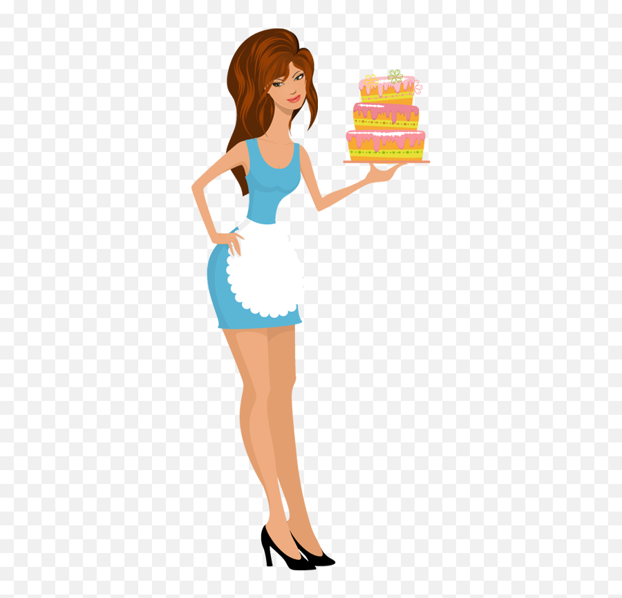 Baking Clipart Suggestions For Baking C 310211 - Png Cartoon With Cake Png Emoji,Baking Clipart