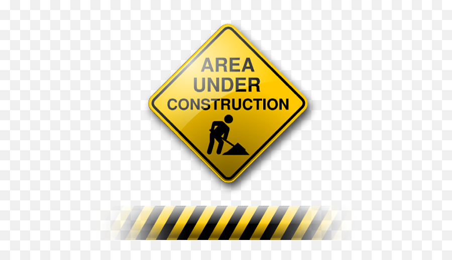 Under Construction Free Download Png - Area Under Construction Png Emoji,Under Construction Png