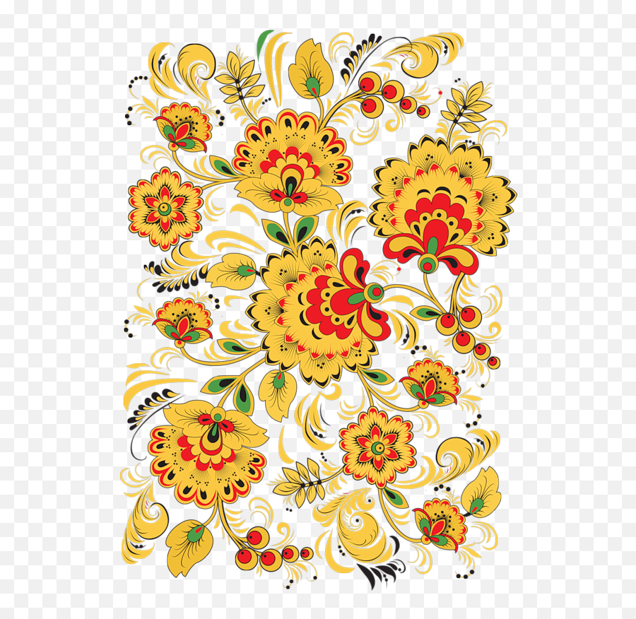 Download Flower Pattern Design - Floral Pattern Note Cards Traditional Emirati Flower Pattern Emoji,Flower Pattern Png