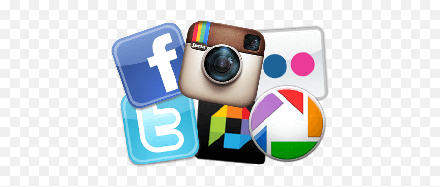 Photo Sharing Social Network - Sharing Social Media Emoji,Social Networking Logo