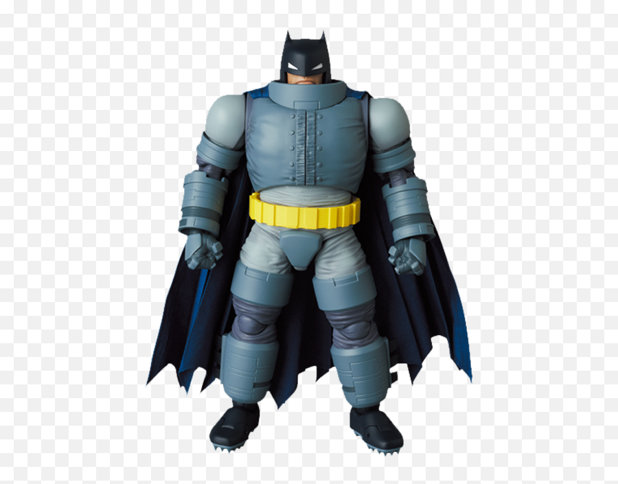 Armored Batman The Dark Knight Returns Mafex Collectible Figure Emoji,Batman Transparent