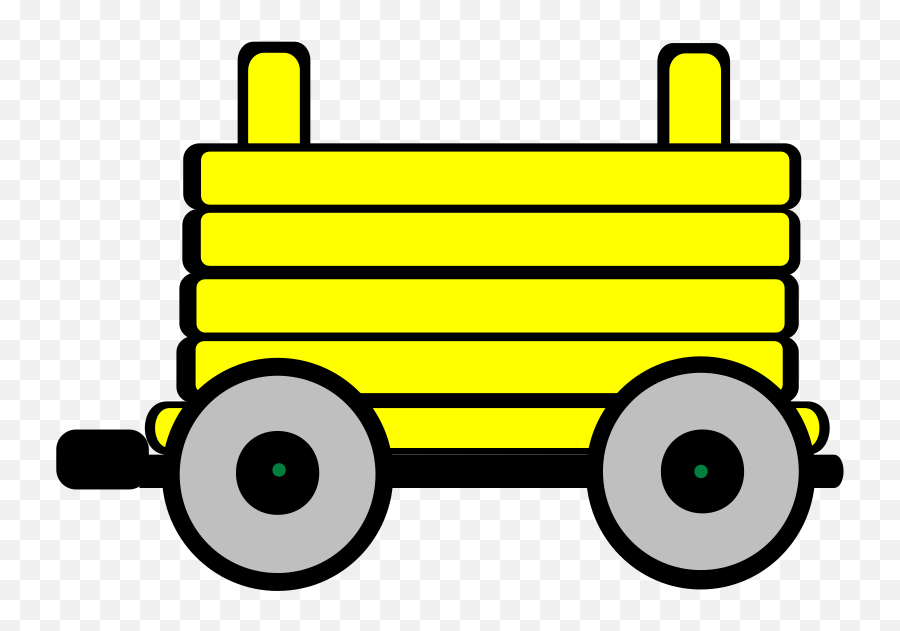 Loco Train Carriage Clip Art At Clkercom - Vector Clip Art Emoji,Caboose Clipart