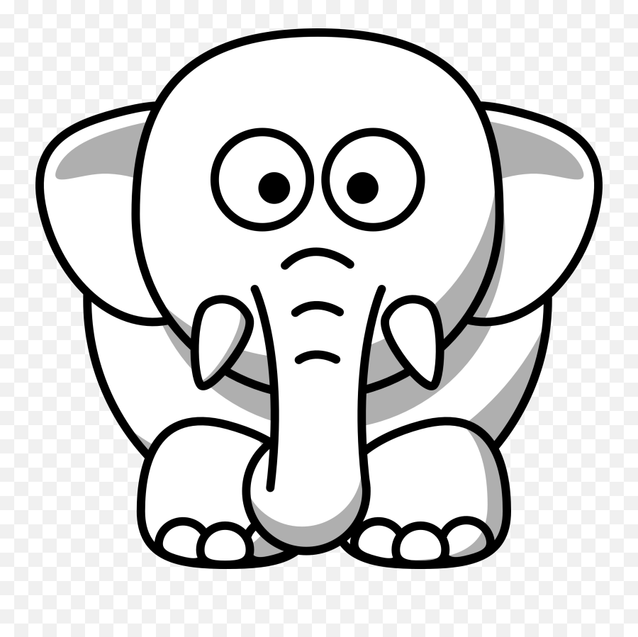 Animal Elephant Cartoon - Cartoon Elephant Face Copyright Free Emoji,Elephant Clipart