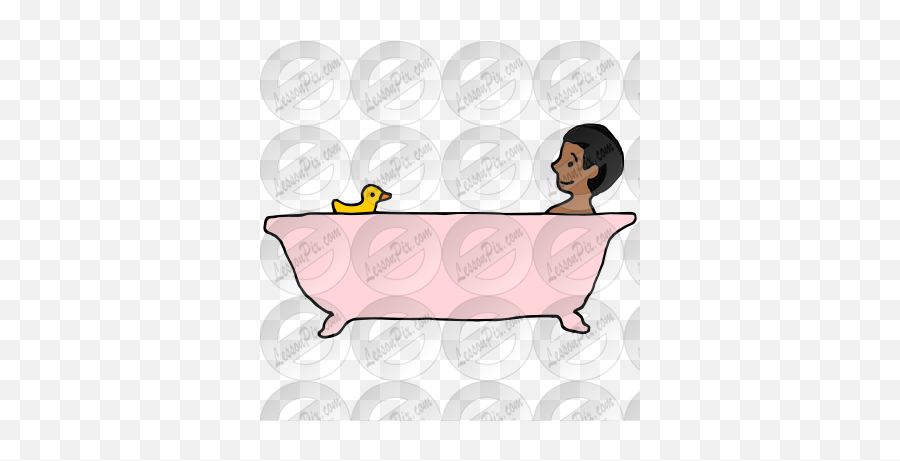 Bath Picture For Classroom Therapy - Happy Emoji,Bath Clipart