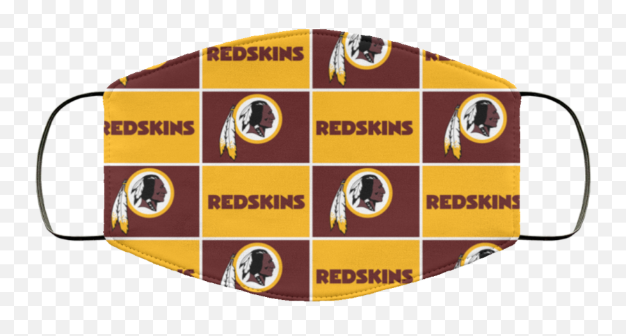 Washington Redskins Face Mask Washable Reusable - Horseteecom Emoji,Redskins R Logo