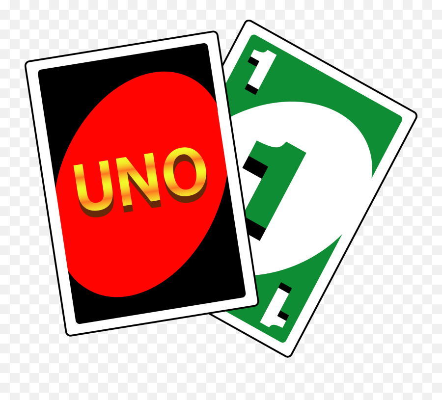 Uno Card Game Clipart - Transparent Uno Clipart Emoji,Game Clipart