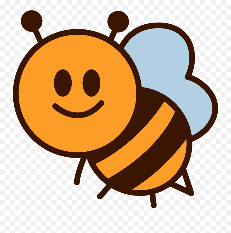 Honey Bee Clipart Free Download Transparent Png Creazilla Emoji,Bees Clipart