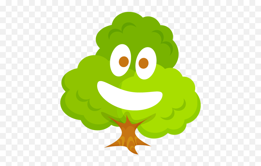 Tree2 - Free Download Tree Laughing Emoji,Greenery Clipart