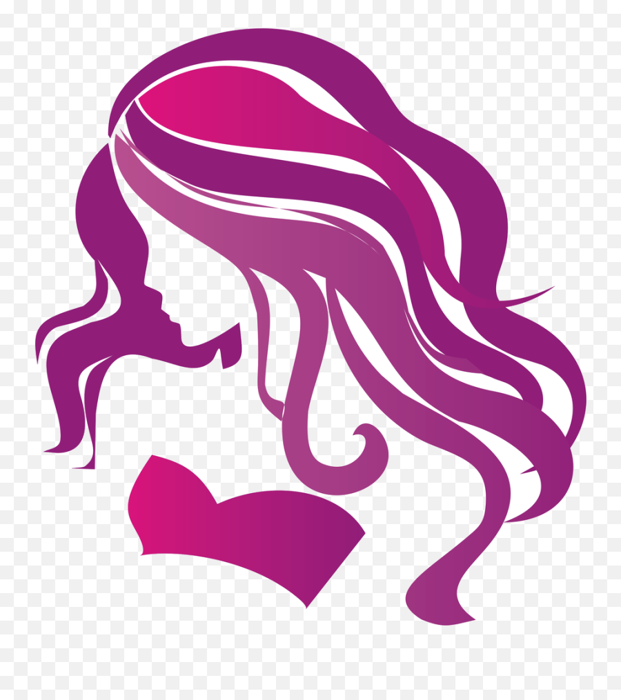 Woman Logo Clip Art - Logo Hair Png Emoji,Female Logo