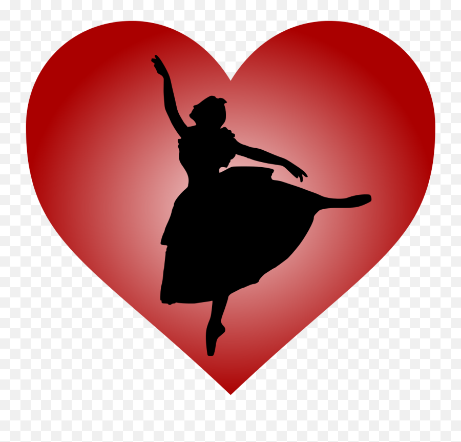 Ballet Svg Pink - Happy Valentine Day Ballet Clipart Full Dormition Korniakt Tower Emoji,Ballet Clipart
