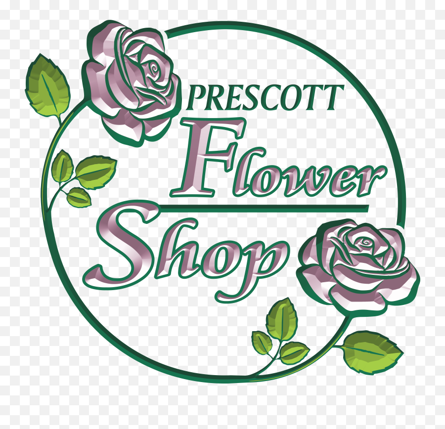Prescott Flower Shop Logo Emoji,Shop Logo
