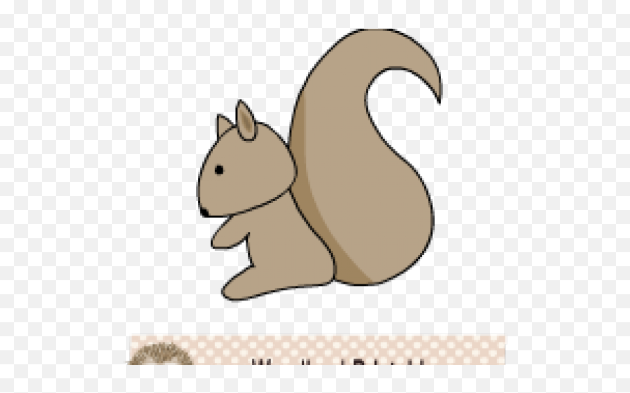 Squirrel Clipart Woodland - Chipmunk Transparent Cartoon Elephant Head Clip Art Emoji,Squirrel Clipart
