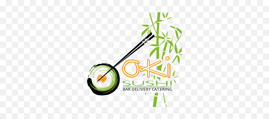 Oki Sushi Logo Vector - Oki Sushi Vector Emoji,Sushi Logo
