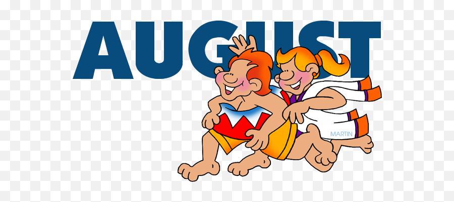 Calendar Clip Art - August Clip Art Emoji,August Clipart