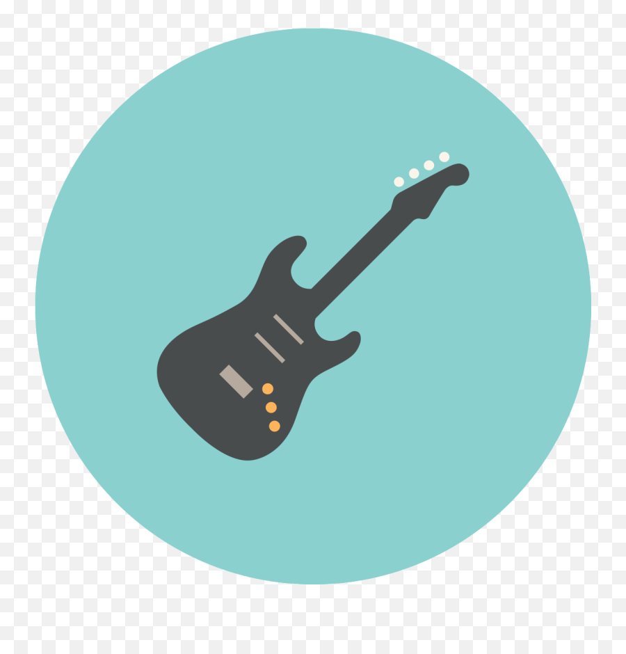 Music Circle Icon Guitar 1192226 Png - About Com Emoji,Guitar Png