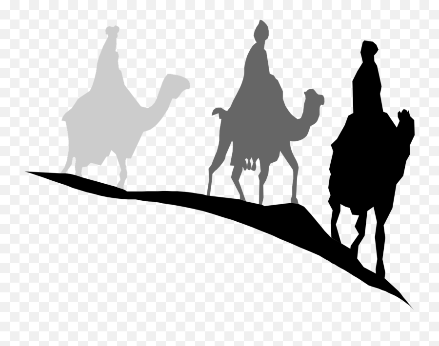 Camels Eastern Magi Sages - Reyes Magos Vector Png Emoji,Epiphany Clipart