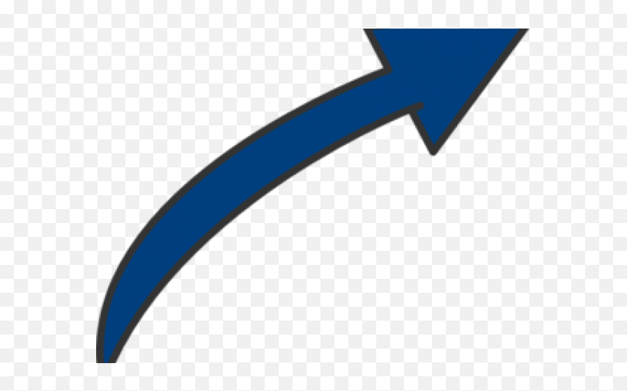 Arrow Clipart Curved Transparent Png - Arrow Lines Emoji,Arrow Clipart