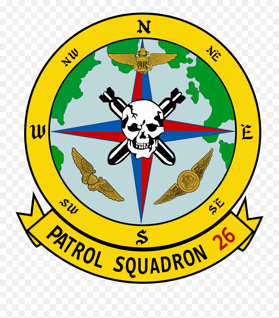 Navy Patrol Squadron 26 Transparent - Vp 26 Logo Emoji,Civil Air Patrol Clipart