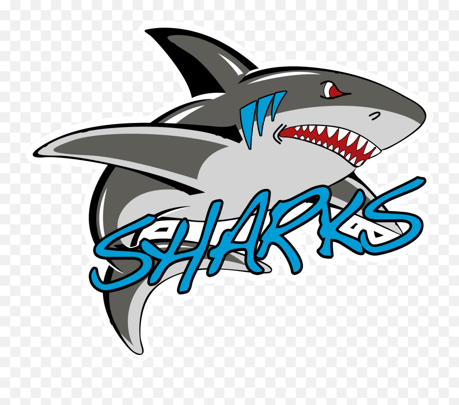Download Shark Football Logo Png Png Image With No - Shark Football Logo Png Emoji,Shark Logo