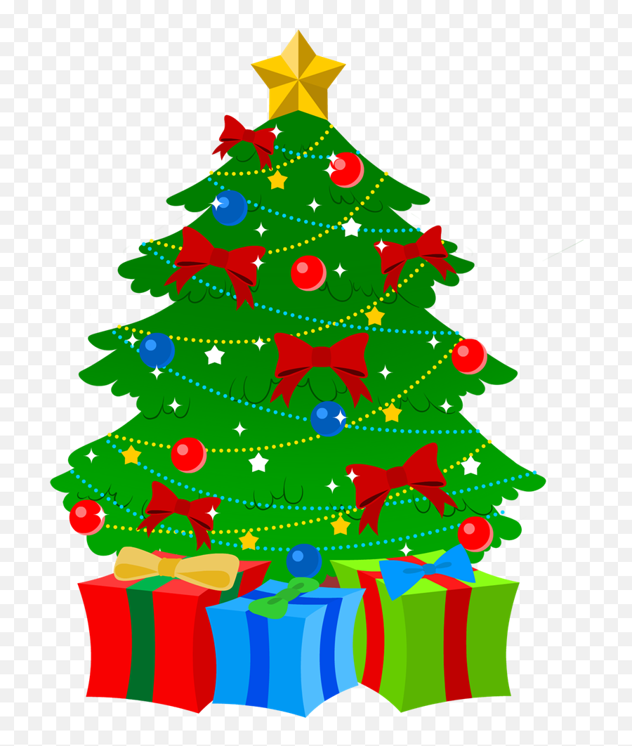I Clipart Christmas I Christmas Transparent Free For - Presents Christmas Tree Cartoon Emoji,Christmas Clipart