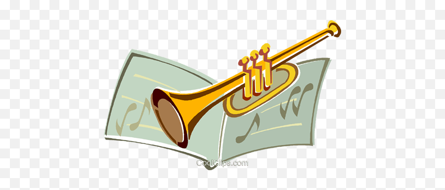 Trompeta - Brass Instruments Clipart Png Hd Png Download Emoji,Instrument Clipart