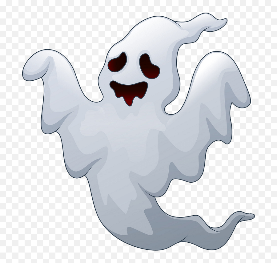 Ghost Clipart Transparent 1 - Clipart World Emoji,Ghost Emoji Transparent
