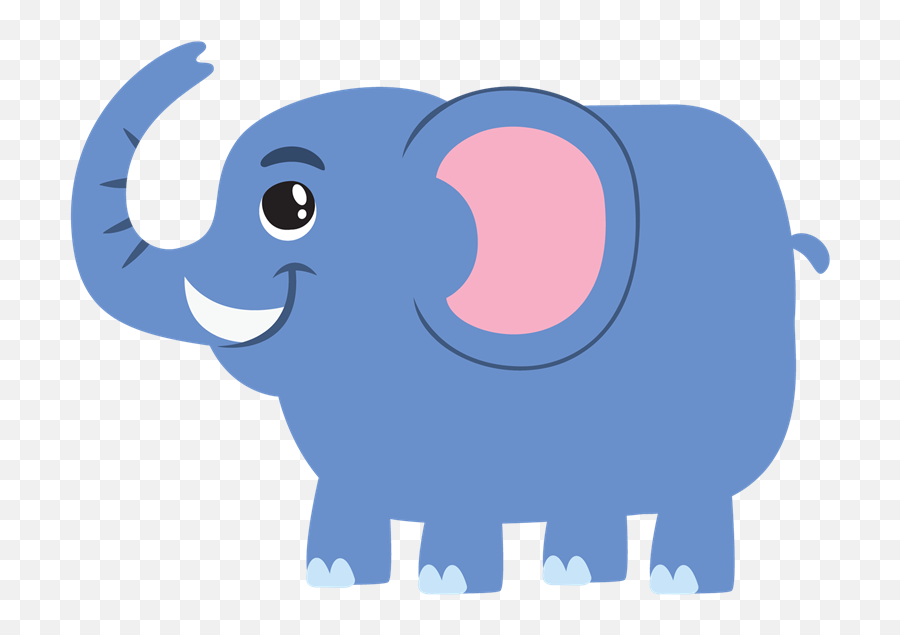 Free Cute Baby Elephant Clipart Images - Cuteness 800x615 Transparent Blue Elephant Clipart Emoji,Baby Elephant Clipart