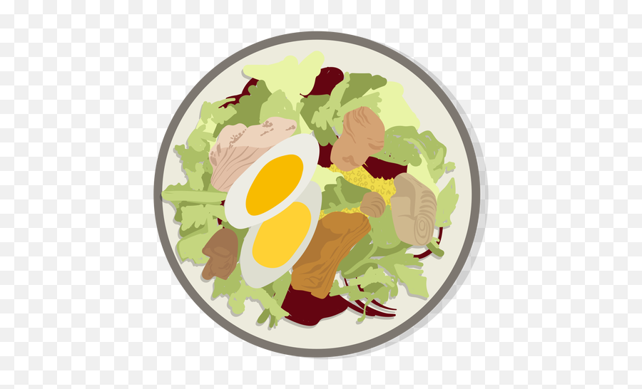 Chicken Salad Illustration Transparent Png U0026 Svg Vector Emoji,Salad Transparent Background