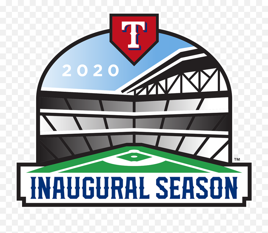 Texas Rangers Stadium Logo - Globe Life Field Inaugural Season Logo Emoji,Rangers Logo