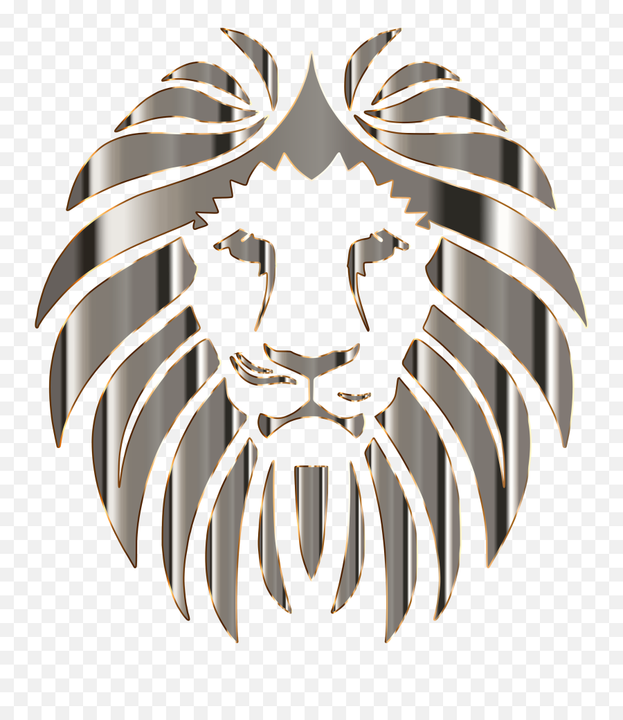 Download Big Image - Lion Logo No Background Full Size Png Transparent Background Png Lion Logo Emoji,Lion Logo