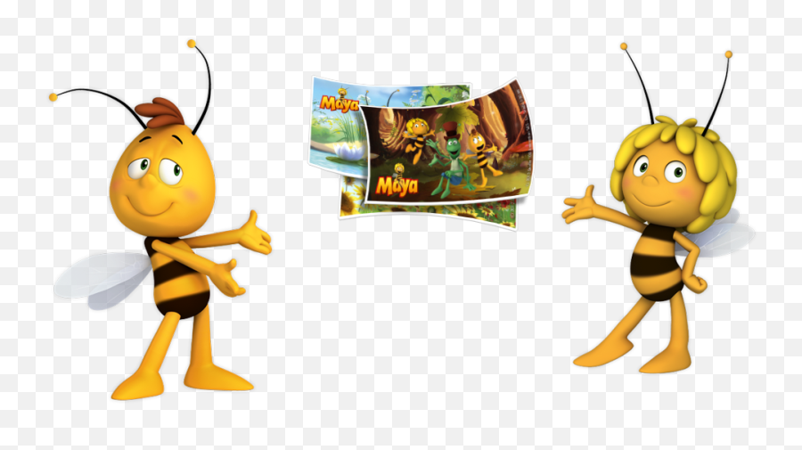 Bees Clipart Maya - Bee Maya Png 1050x650 Png Clipart Cartoon Bee Maya Emoji,Bees Clipart