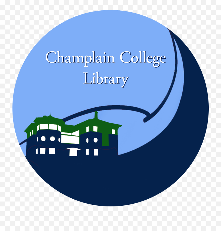 Champlain College Library - Champlain College Library Lunge Emoji,Library Logo