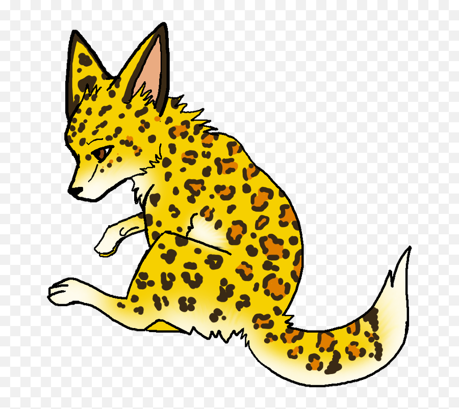 Leopard Clipart Fox - Leopard Fox Emoji,Leopard Clipart