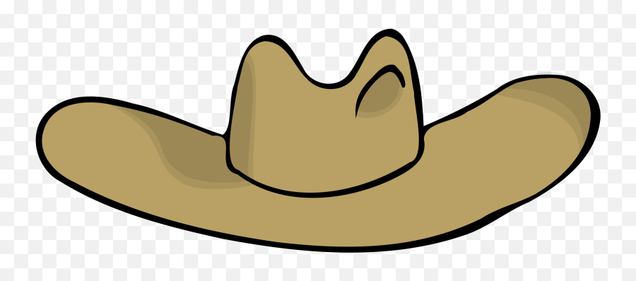 Library Of Cowboy Hat Crown Image - Cartoon Cowboy Hat Png Emoji,Cowboy Hat Clipart