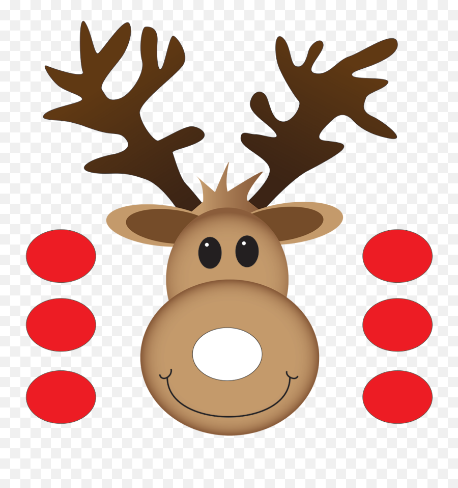 Pin The Nose On Rudolph - Enjoy Swansea Bay Dot Emoji,Rudolph The Red Nosed Reindeer Clipart