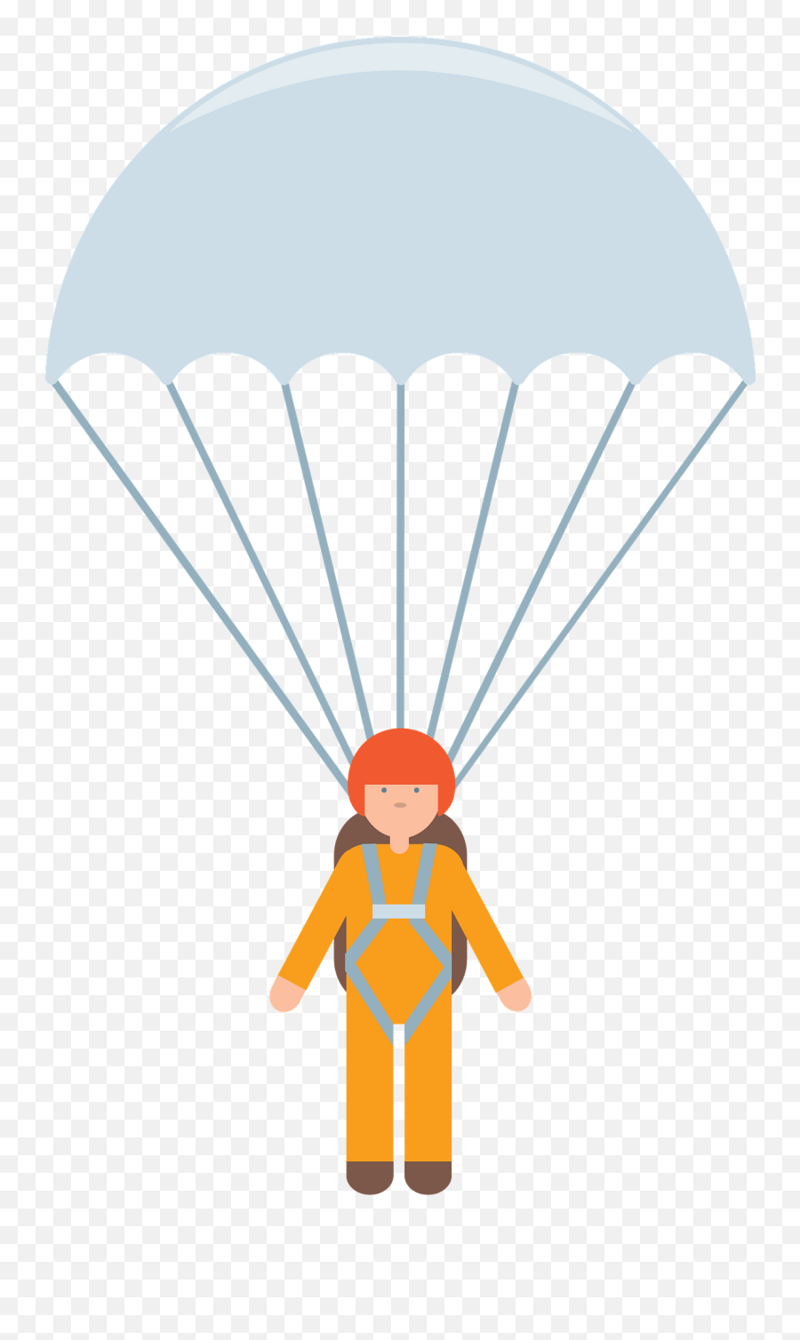 Parachutist Clipart - Parachutist Clipart Emoji,Parachutist Clipart