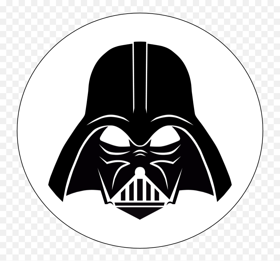 Anakin Skywalker Silhouette Star Wars - Mask Darth Vader Vector Emoji,Stormtrooper Clipart