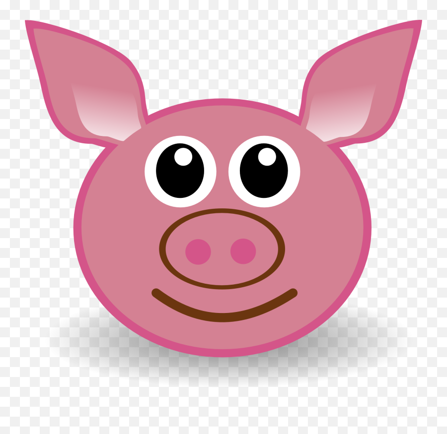 Funny Clipart Funny Clip Art Photo - Animated Pig Face Emoji,Funny Clipart