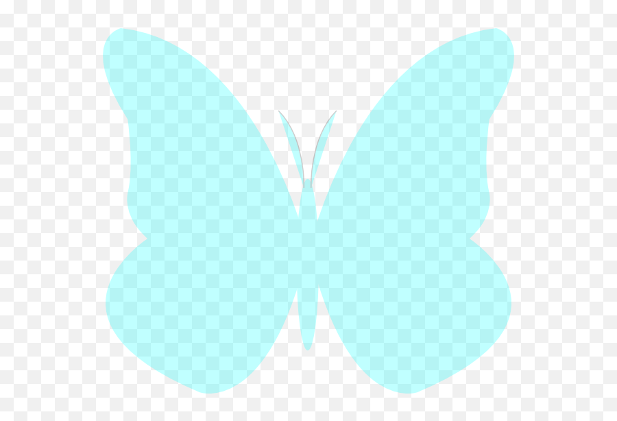 Download Butterflies Clipart Light Blue - Light Blue Butterflies Cartoon Emoji,Butterflies Clipart