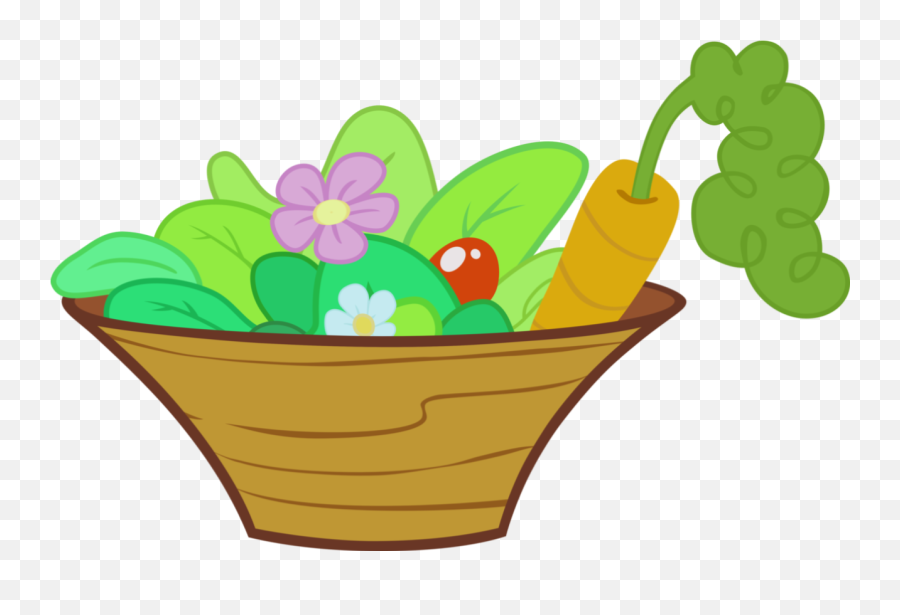 Mlp Salad Clipart - Full Size Clipart 980061 Pinclipart Salad Animation Emoji,Salad Clipart
