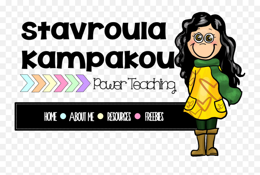Stavroula Kampakou Power Teaching - Cartoon Transparent Emoji,Centers Clipart