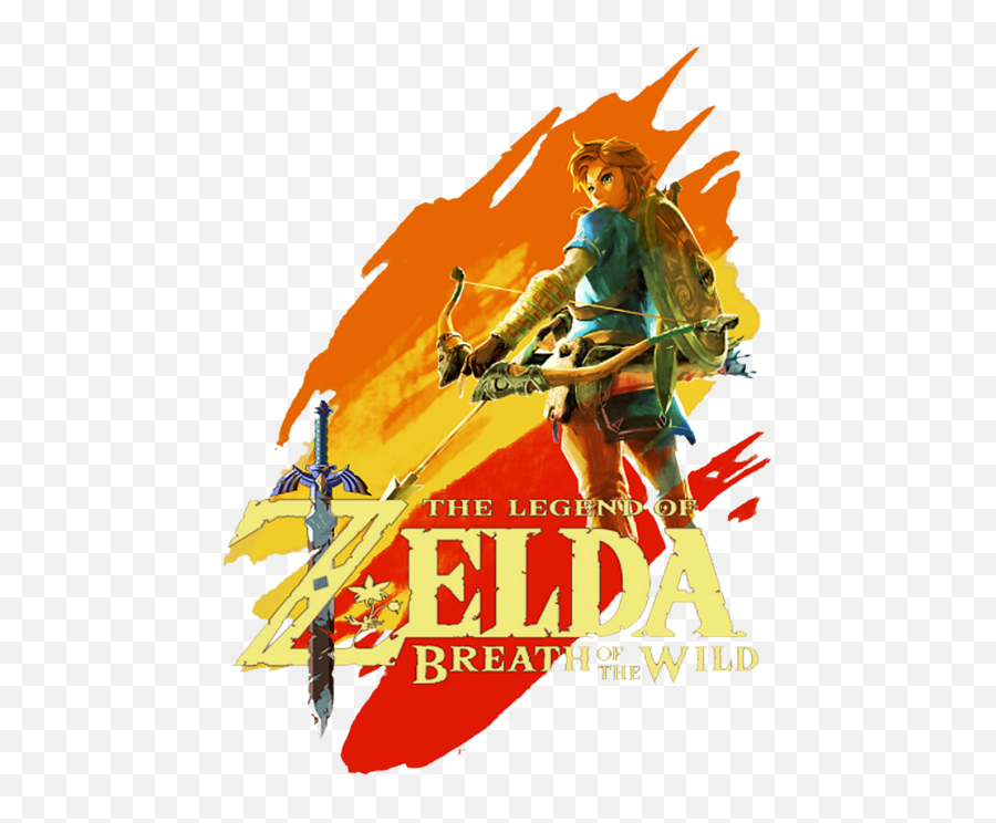 Legend Of Zelda - Breath Of The Wild Long Sleeve Tshirt For Emoji,Zelda Breath Of The Wild Logo