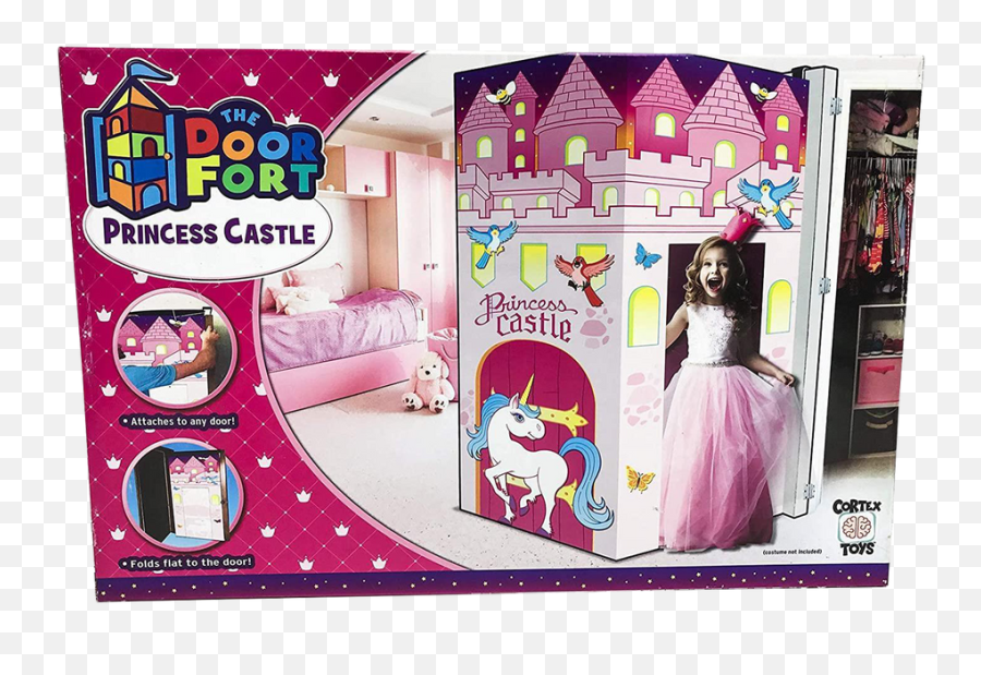 Princess Castle Doorway Fort Attach To Door Play Tent Emoji,Princess Castle Png